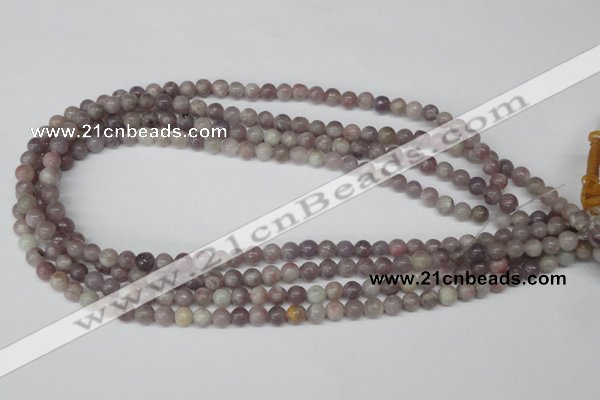 CRO15 15.5 inches 6mm round lilac jasper beads wholesale