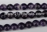 CRO150 15.5 inches 8mm round dogtooth amethyst beads wholesale