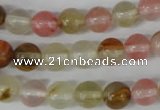 CRO158 15.5 inches 8mm round volcano cherry quartz beads wholesale