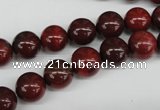 CRO186 15.5 inches 10mm round brecciated jasper  beads wholesale