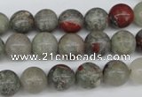 CRO190 15.5 inches 10mm round bloodstone beads wholesale