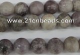 CRO191 15.5 inches 10mm round lilac jasper beads wholesale