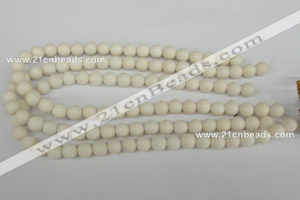CRO210 15.5 inches 10mm round dyed candy jade beads wholesale