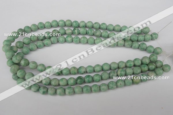 CRO212 15.5 inches 10mm round Qinghai jade beads wholesale