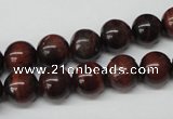 CRO215 15.5 inches 10mm round red tiger eye beads wholesale