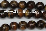 CRO216 15.5 inches 10mm round yellow tiger eye beads wholesale