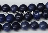 CRO219 15.5 inches 10mm round blue aventurine beads wholesale