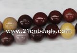 CRO248 15.5 inches 10mm round mookaite gemstone beads wholesale