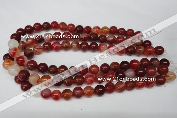 CRO302 15.5 inches 12mm round agate gemstone beads wholesale