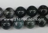 CRO315 15.5 inches 12mm round moss agate beads wholesale