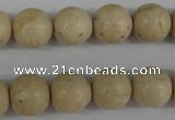 CRO326 15.5 inches 12mm round jasper gemstone beads wholesale