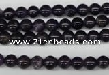 CRO33 15.5 inches 6mm round amethyst gemstone beads wholesale