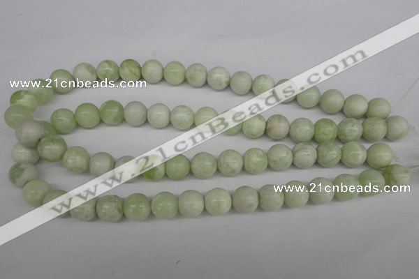 CRO332 15.5 inches 12mm round butter jade beads wholesale