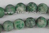 CRO333 15.5 inches 12mm round Qinghai jade beads wholesale