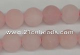 CRO342 15.5 inches 12mm round rose quartz beads wholesale