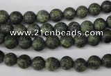 CRO36 15.5 inches 6mm round green lace gemstone beads wholesale