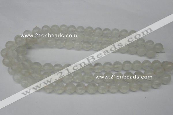 CRO368 15.5 inches 12mm round watermelon white beads wholesale