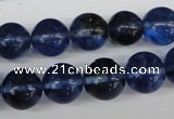 CRO371 15.5 inches 12mm round watermelon blue beads wholesale