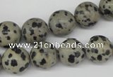 CRO385 15.5 inches 14mm round dalmatian jasper beads wholesale