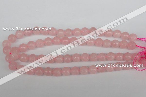 CRO397 15.5 inches 14mm round rose quartz beads wholesale