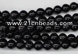 CRO42 15.5 inches 6mm round blue goldstone beads wholesale