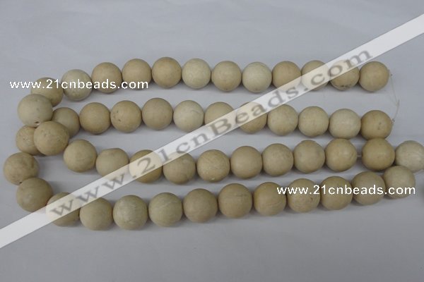 CRO447 15.5 inches 16mm round jasper gemstone beads wholesale