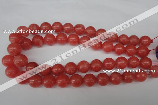 CRO455 15.5 inches 16mm round cherry quartz beads wholesale