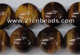 CRO492 15.5 inches 18mm round yellow tiger eye beads wholesale