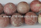 CRO496 15.5 inches 18mm round jasper gemstone beads wholesale