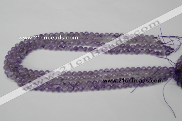 CRO53 15.5 inches 6mm round amethyst gemstone beads wholesale