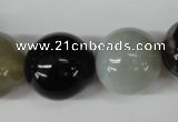 CRO532 15.5 inches 20mm round agate gemstone beads wholesale