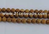 CRO556 15.5 inches 14mm round grain stone beads wholesale