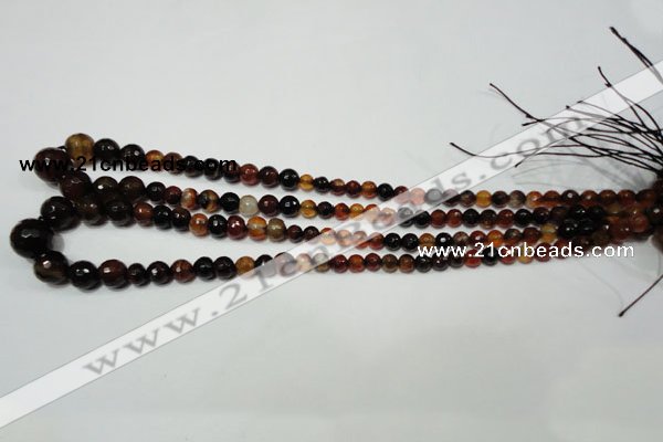 CRO701 15.5 inches 6mm – 14mm faceted round dream agate beads