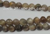 CRO730 15.5 inches 6mm – 14mm faceted round moonstone gemstone beads