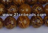 CRO884 15.5 inches 12mm round elephant blood stone beads