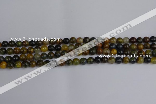 CRO901 15.5 inches 6mm round golden pietersite beads wholesale