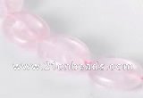 CRQ02 A grade 13*18mm oval natural rose quartz beads Wholesale