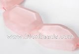 CRQ11 Freeform A grade natural rose quartz beads Wholesale