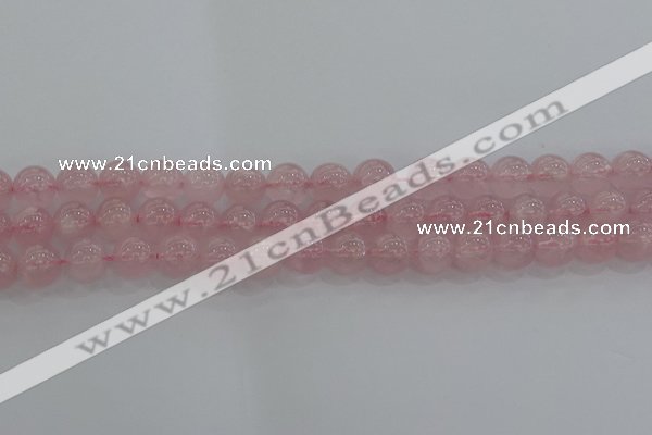 CRQ123 15.5 inches 10mm round natural rose quartz beads wholesale