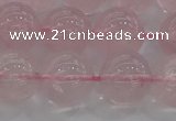 CRQ124 15.5 inches 12mm round natural rose quartz beads wholesale