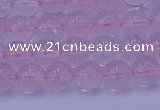 CRQ201 15.5 inches 6mm round Mozambique rose quartz beads