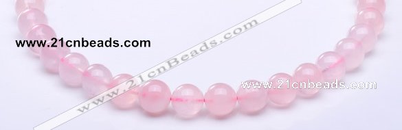 CRQ25 15.5 inches 4mm round natural rose quartz beads Wholesale