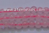 CRQ250 15.5 inches 4mm round rose quartz beads Wholesale