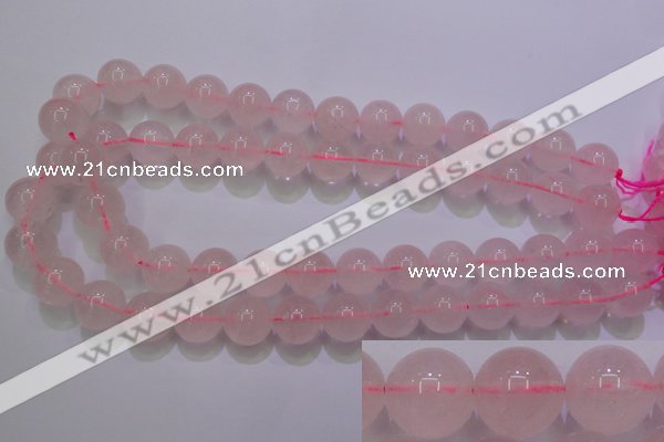 CRQ255 15.5 inches 14mm round rose quartz beads Wholesale