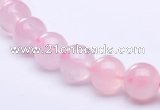 CRQ27 15.5 inches 8mm round natural rose quartz beads Wholesale