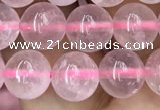 CRQ417 15.5 inches 8mm round rose quartz beads wholesale