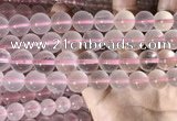 CRQ442 15.5 inches 12mm round rose quartz beads wholesale