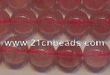 CRQ452 15.5 inche 8mm round A grade Madagascar rose quartz beads