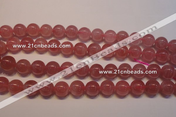 CRQ454 15.5 inche 12mm round A grade Madagascar rose quartz beads