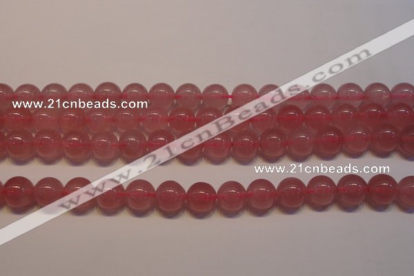 CRQ462 15.5 inche 8mm round AA grade Madagascar rose quartz beads